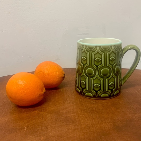MOVING SALE Vintage ceramic Japanese coffee/tea green mug Hornsea inspired - Picture 5 of 6